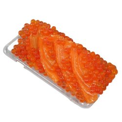 日本職人が作る 食品サンプル iPhone7/8ケース いくら・サーモン IP-721