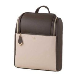 ミニリュックサック Lily Brown x Beige Bag-Lily-M05