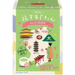 ティーブティック 旅するじかん　はんなり桜緑茶5TB×12セット 52125