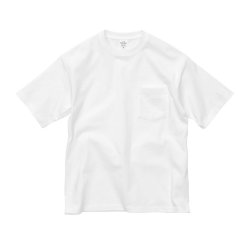 United Athle　9.1オンス マグナムウェイト ビッグシルエット Tシャツ（ポケット付）前面