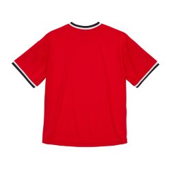 United Athle　4.1オンス ドライアスレチック ルーズフィット ラインリブ Tシャツ　後面