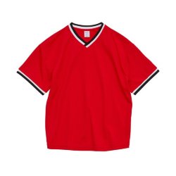 United Athle　4.1オンス ドライアスレチック ルーズフィット ラインリブ Tシャツ　前面