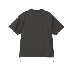 United Athle　6.5オンス ファインジャージー リラックスフィット Tシャツ（裾ドローコード）後面