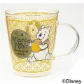 三郷陶器 ディズニー くまのプーさん 耐熱ガラスマグカップ 3330-04