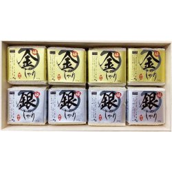 初代田蔵 木箱入り極金のしゃり・極銀のしゃり食べくらべギフト
