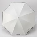 OUTDOOR 裏PU無地 晴雨兼用 長傘 65cm オフホワイト 10002510