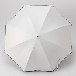OUTDOOR 裏PU無地 晴雨兼用 長傘 65cm オフホワイト 10002510