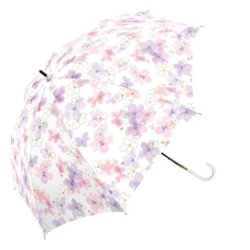 中谷 傘 UVフローラル ピオニーピンク Parasol 長傘 915-057