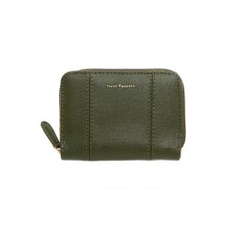 Hush Puppies　レディースウォレット　三方札入 グリーン C-HP-5042