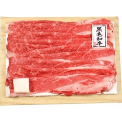 京都モリタ屋 国産和牛前バラスライス牛鍋用 430g