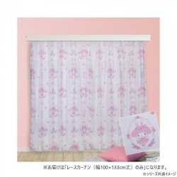 サンリオ マイメロディ レースカーテン 幅100×198cm丈 SB-692-S
