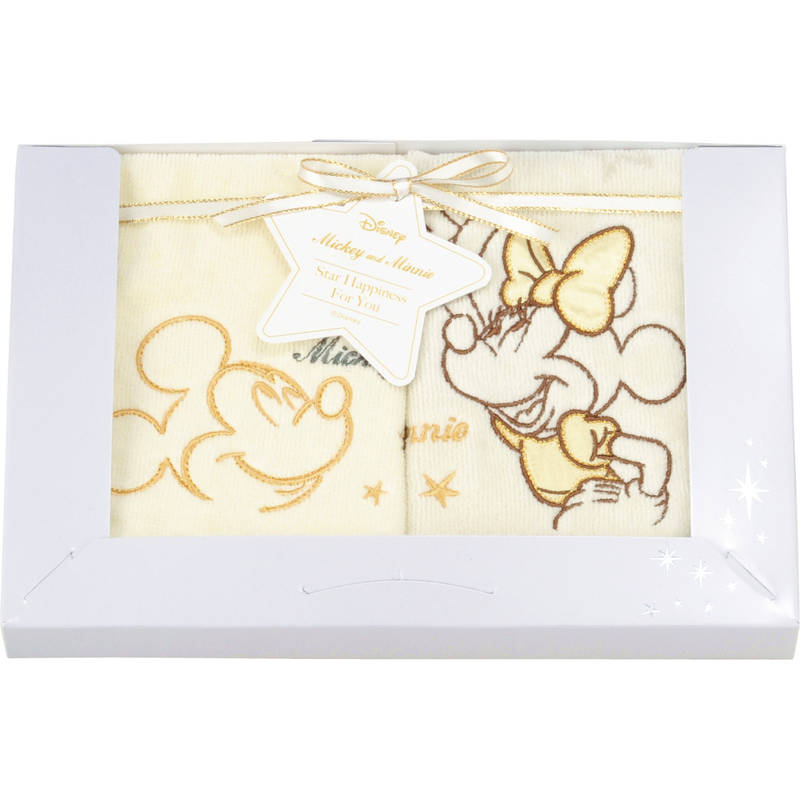 ディズニー スターハピネス タオルセット DS-9015「通販百貨 Happy Puppy」