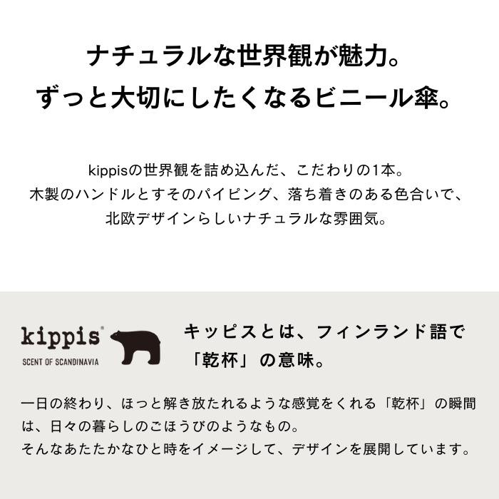 kippis(R) パイピングビニール 長傘 60cm Meimi ピンク U160-0921PK1-BI「通販百貨 Happy Puppy」