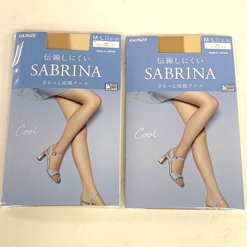 グンゼSABRINA☆日本製 サブリナ クール パンティストッキング 3カラー「通販百貨 Happy Puppy」