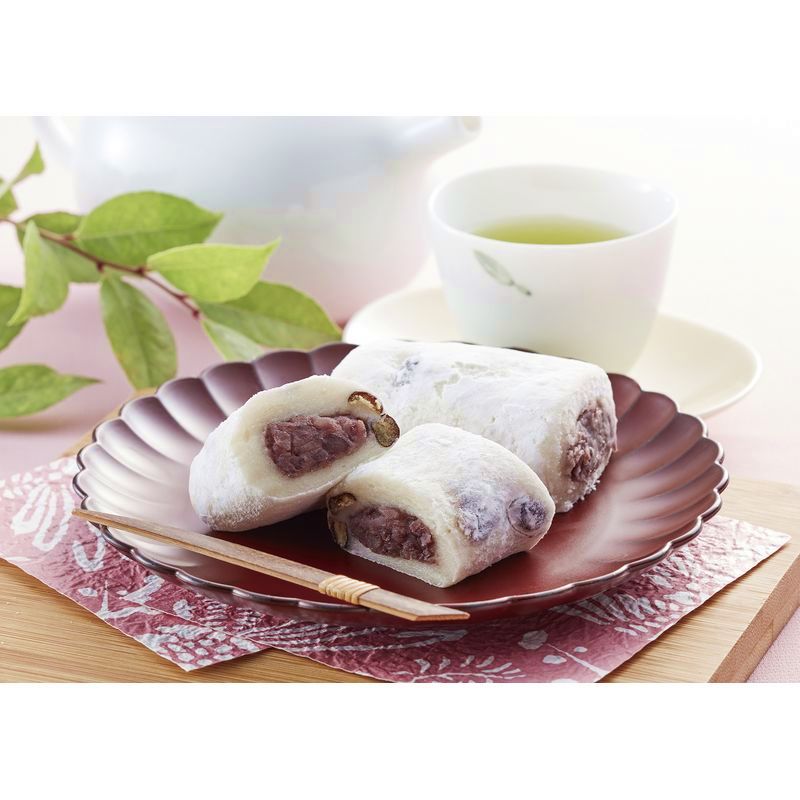 東京巣鴨「とげぬき福寿庵」 塩豆大福 80g×8個 FSD808「通販百貨 Happy Puppy」