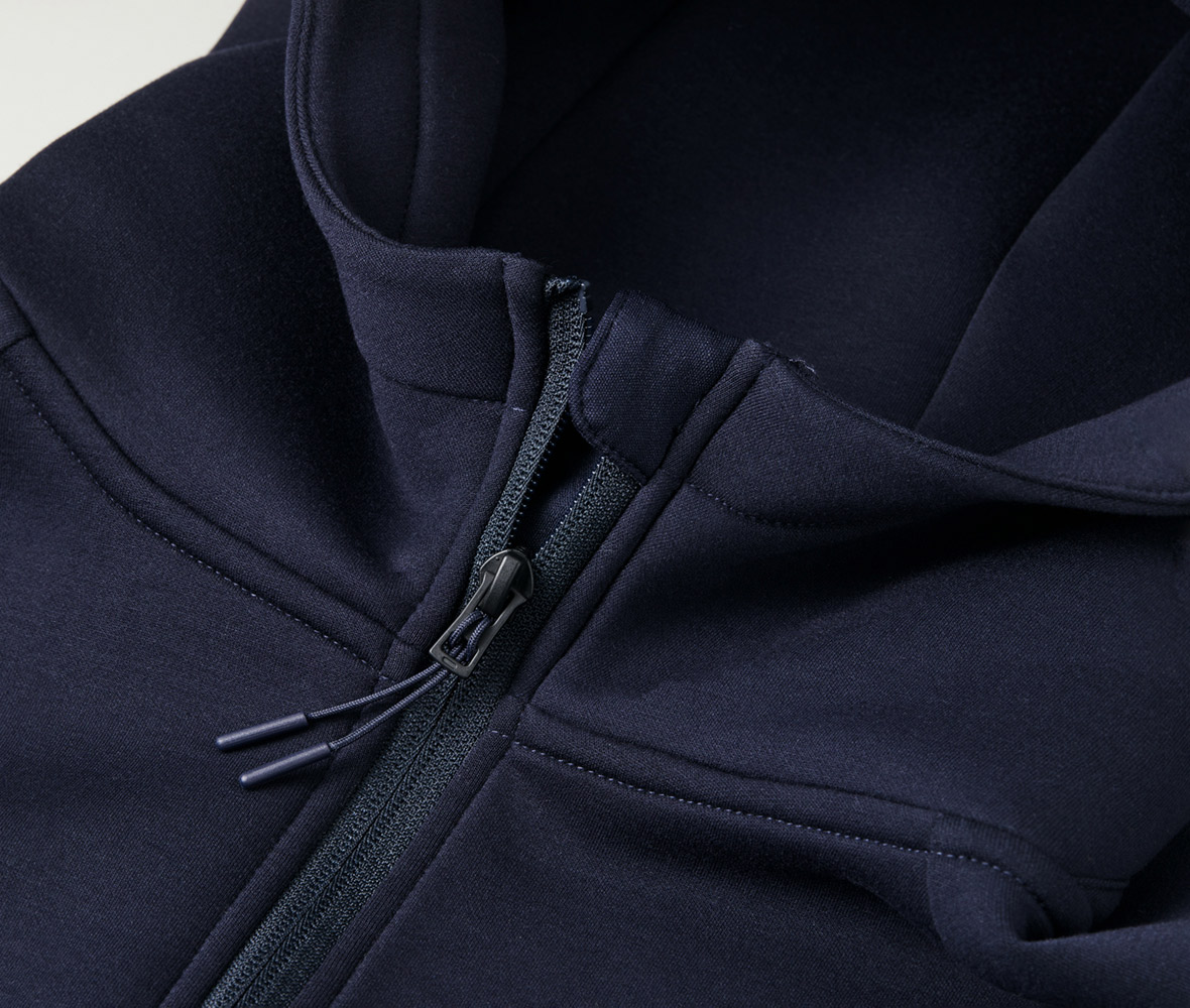 United Athle 9.4オンス T/R ダンボールニット フルジップ パーカ「通販百貨 Happy Puppy」