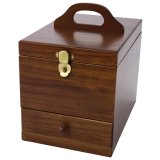 画像: 茶谷産業　日本製　Wooden Case　木製コスメティックボックス　017-513