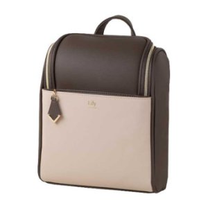 画像: ミニリュックサック Lily Brown x Beige Bag-Lily-M05