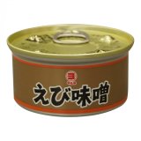 画像: マルヨ食品　えび味噌缶詰　100g×48個　04047