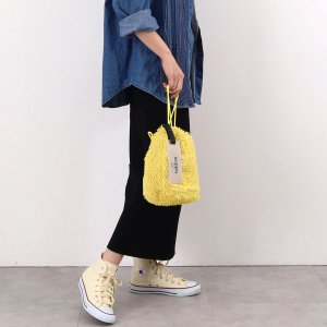 画像: クーコ COOCO　moppu　巾着ショルダーバッグ　5カラー