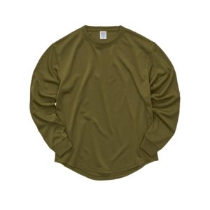 画像: United Athle　5.6オンス ドライコットンタッチ ラウンドテール ロングスリーブ Tシャツ（2.1インチリブ）（ローブリード）4カラー