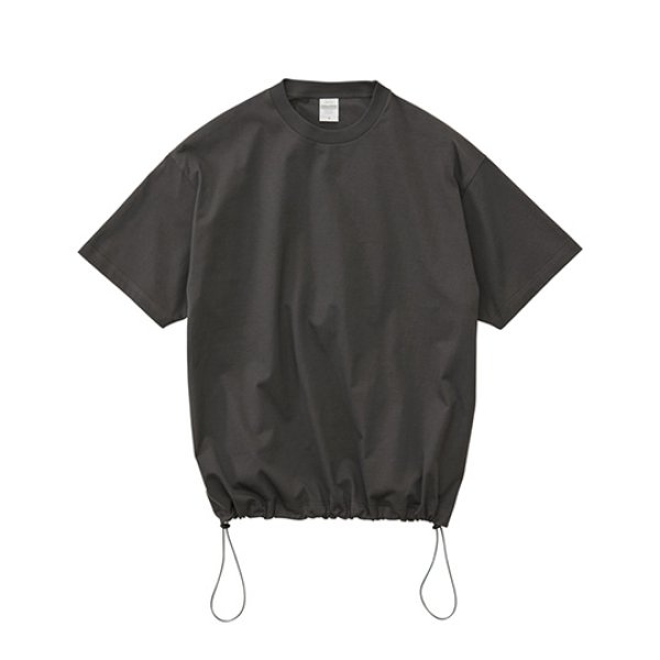 United Athle　6.5オンス ファインジャージー リラックスフィット Tシャツ（裾ドローコード）前面