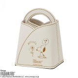 画像: PEANUT スヌーピー フラワー小物入れ ホワイト 151-840201W