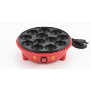 画像: タマハシ ディズニー ミッキーマウス 電気たこ焼き器 MM-215