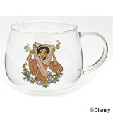 画像: 三郷陶器 ディズニー ジャスミン 耐熱ガラスマグカップ 3331-07