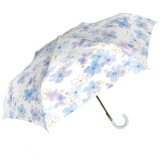 画像: 中谷 傘 UVフローラル折 オーキッドブルー Parasol 折傘 925-057