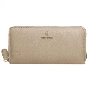 画像: Hush Puppies　レディースウォレット　三方束入 ベージュ C-HP-5031