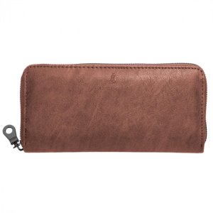 画像: Hush Puppies　レディースウォレット　三方束入 ブラウン C-HP-5021