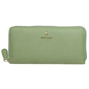 画像: Hush Puppies　レディースウォレット　三方束入 ミント C-HP-5031