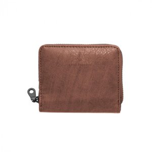 画像: Hush Puppies　レディースウォレット　三方札入 ブラウン C-HP-5022