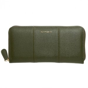 画像: Hush Puppies　レディースウォレット　三方束入 グリーン C-HP-5041