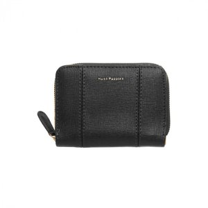 画像: Hush Puppies　レディースウォレット　三方札入 ブラック C-HP-5042