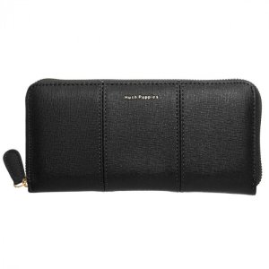 画像: 	Hush Puppies　レディースウォレット　三方束入 ブラック C-HP-5041