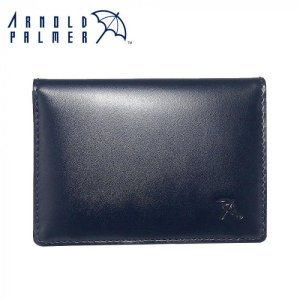 画像: Arnold Palmer アーノルドパーマー 牛革 名刺入れ 4AP3489NY- ネイビー