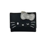 画像: サンリオ ハローキティ 口金財布 シルバー HK82-2