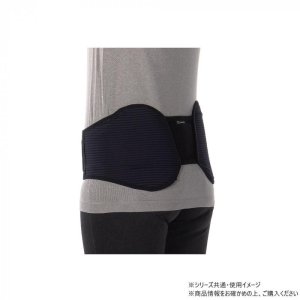 画像: 腰 スマートベルトugoko ネイビー×ピンク LL 202760