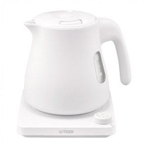 画像: タイガー魔法瓶 温度調節機能付蒸気レス電気ケトル0.8l PTV-A080WG 4150-116