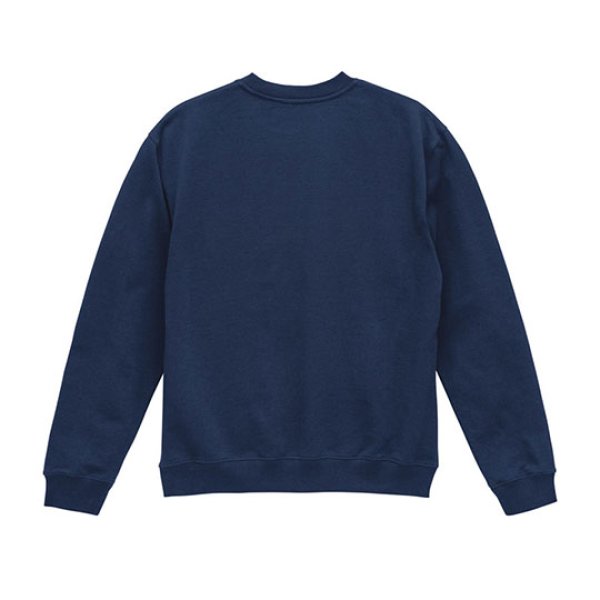 8.8オンス オーセンティック パイル クルーネック スウェット（裏パイル）後面