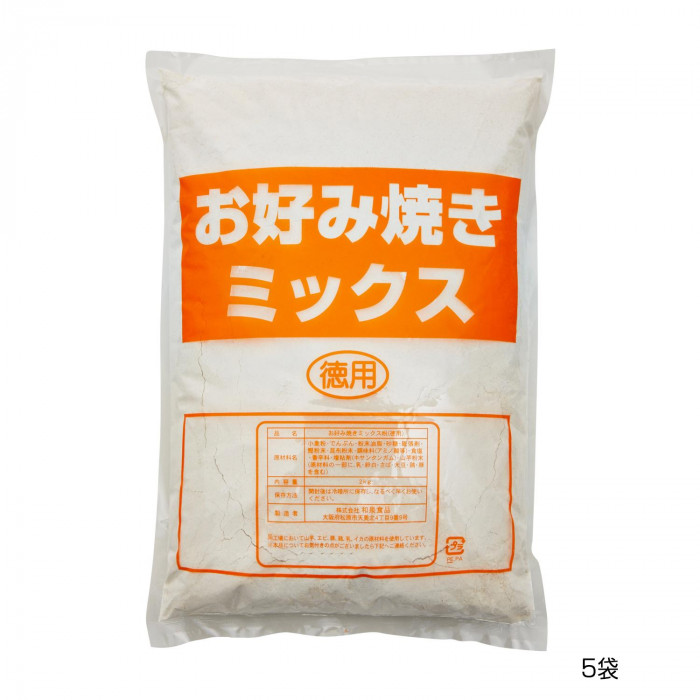 和泉食品　パロマお好み焼きミックス粉　2kg(5袋)