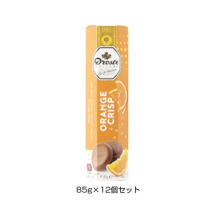 Droste(ドロステ) チョコレート パステルロール オレンジクリスプ 85g×12個セット