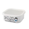 「PEANUTS・スヌーピー」BT・ホーロースクエアストッカー・L／SNJ-2315　Enamel Kitchen wear