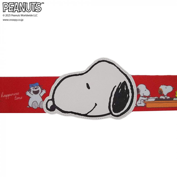 PEANUTS スヌーピー ベルト OTきょうだいレッド