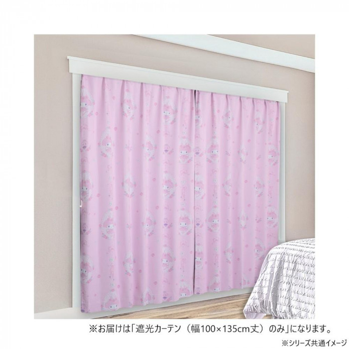 サンリオ マイメロディ 遮光カーテン 幅100×135cm丈 SB-691-S