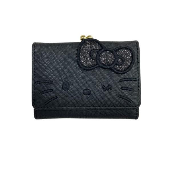 サンリオ ハローキティ 口金財布 ブラック HK82-2