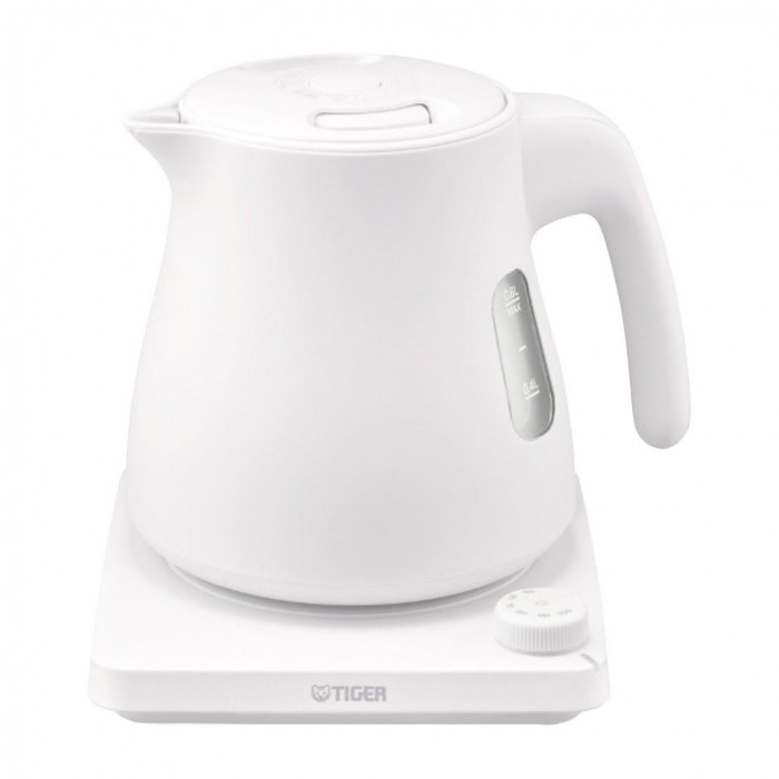 タイガー魔法瓶 温度調節機能付蒸気レス電気ケトル0.8l PTV-A080WG 4150-116